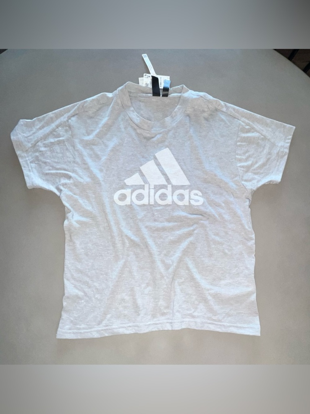 Adidas Woman’s White Logo T-Shirt